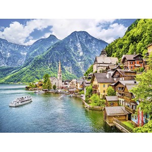 Ravensburger (13687) - "Hallstatt, Austria" - 500 pezzi