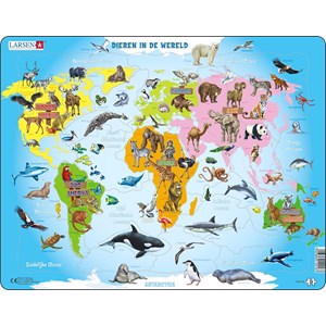 Larsen (A34-NL) - "Animals of the World - NL" - 28 pezzi