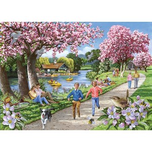 The House of Puzzles (4326) - "Apple Blossom Time" - 500 pezzi