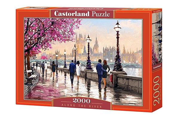 Castorland (C-200566) - Richard Macneil: "Along the River" - 2000 pezzi