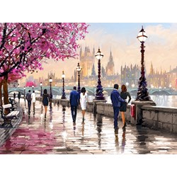 Castorland (C-200566) - Richard Macneil: "Along the River" - 2000 pezzi