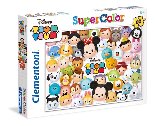 Clementoni (26951) - "Tsum Tsum" - 60 pezzi