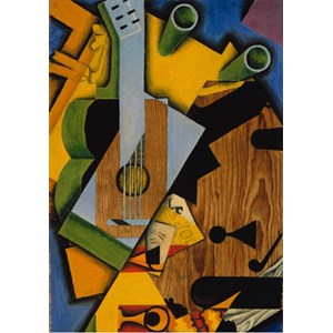 Grafika (00293) - Juan Gris: "Still Life with a Guitar, 1913" - 1000 pezzi