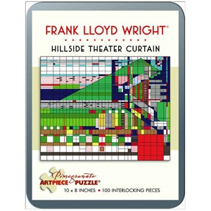 Pomegranate (AA760) - Frank Lloyd Wright: "Hillside Theater Curtain" - 100 pezzi