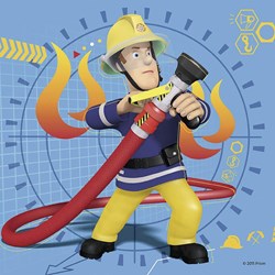 Ravensburger (07065) - "Fireman Sam" - 25 36 49 pezzi