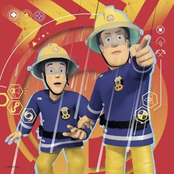 Ravensburger (07065) - "Fireman Sam" - 25 36 49 pezzi
