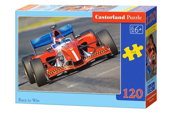 Castorland (B-13364) - "Race to Win" - 120 pezzi