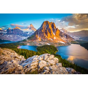 Castorland (C-103423) - "Assiniboine Vista, Banff National Park, Canada" - 1000 pezzi