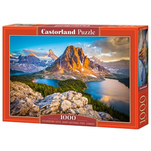 Castorland (C-103423) - "Assiniboine Vista, Banff National Park, Canada" - 1000 pezzi