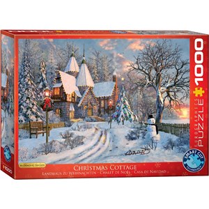 Eurographics (6000-0790) - Dominic Davison: "Christmas Cottage" - 1000 pezzi