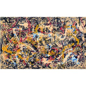 Pomegranate (AA558) - Jackson Pollock: "Convergence, 1952" - 1000 pezzi