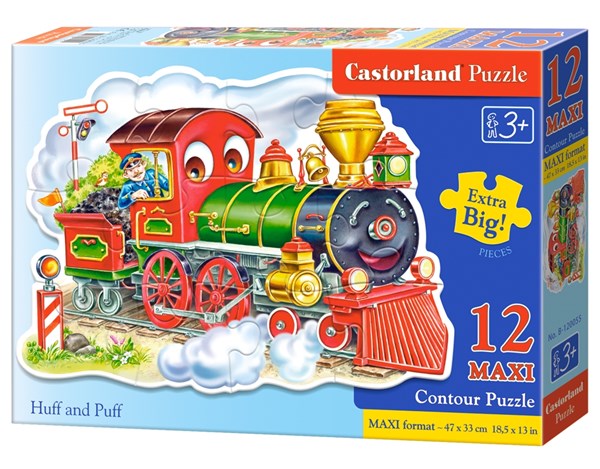 Castorland (B-120055) - "Huff and Puff" - 12 pezzi