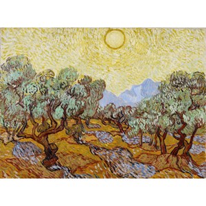 Grafika (01173) - Vincent van Gogh: "Olive Trees, 1889" - 2000 pezzi