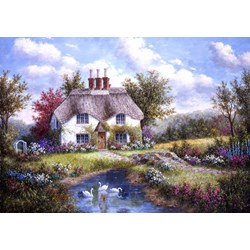 Grafika (T-00501) - Dennis Lewan: "Swan Creek Cottage" - 1500 pezzi