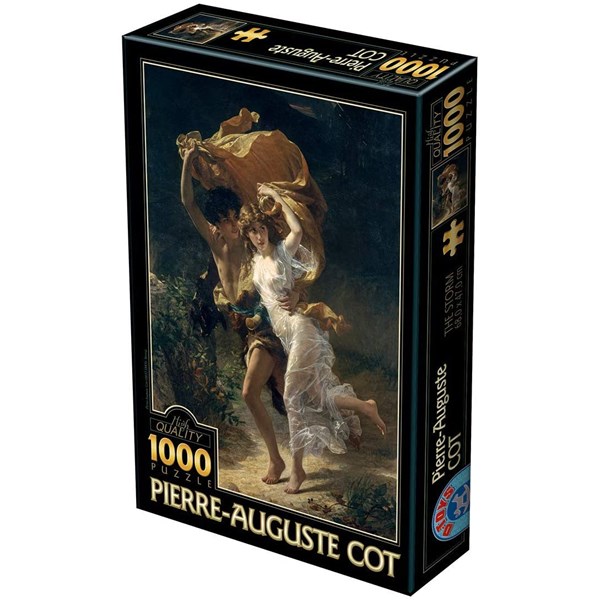 D-Toys (72740-1) - Pierre-Auguste Cot: "The Storm, 1880" - 1000 pezzi
