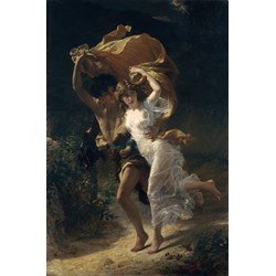 D-Toys (72740-1) - Pierre-Auguste Cot: "The Storm, 1880" - 1000 pezzi