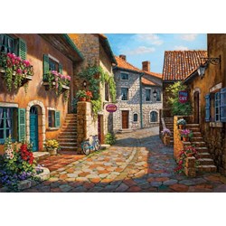 Art Puzzle (4709) - Sung Kim: "Rue de Village" - 2000 pezzi