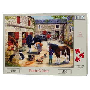 The House of Puzzles (3312) - "Farrier's Visit" - 500 pezzi