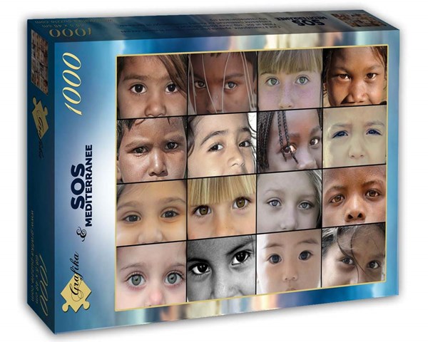 Grafika (00932) - "Eyes of Children around the World" - 1000 pezzi