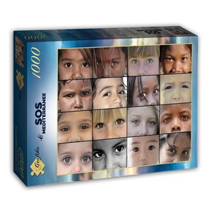 Grafika (00932) - "Eyes of Children around the World" - 1000 pezzi