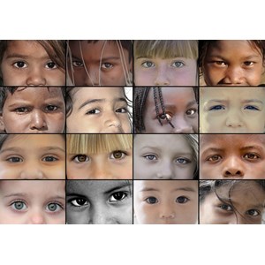 Grafika (00932) - "Eyes of Children around the World" - 1000 pezzi