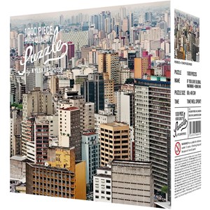 Kylskåpspoesi (00501) - Jens Assur: "Sao Paulo by Jens Assur" - 1000 pezzi