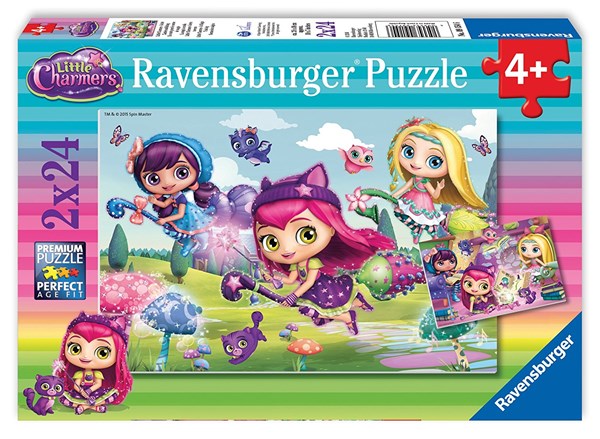 Ravensburger (09154) - "Little Charmers" - 24 pezzi