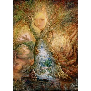 Grafika (T-00181) - Josephine Wall: "Willow World" - 1000 pezzi