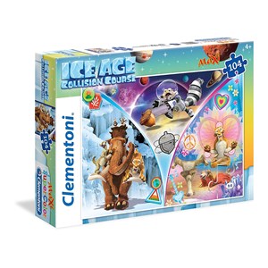 Clementoni (23977) - "Ice Age" - 104 pezzi
