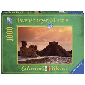 Ravensburger (19690) - "Atadecer in Chichén-Itzá" - 1000 pezzi
