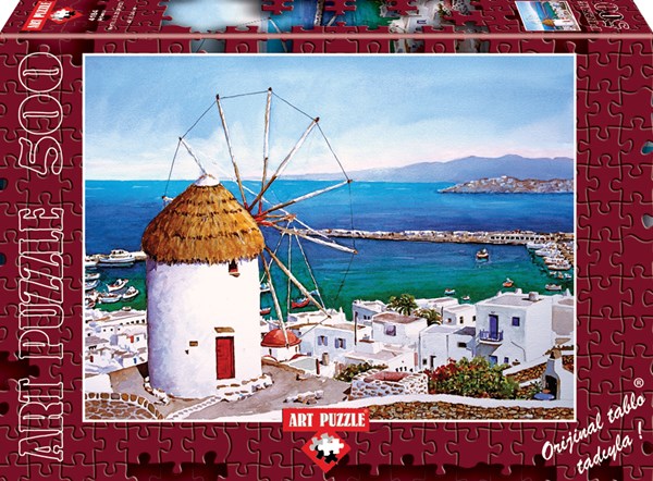 Art Puzzle (4184) - "Greece, Mykonos" - 500 pezzi