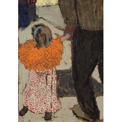 Grafika (01810) - Edouard Vuillard: "Child Wearing a Red Scarf, 1891" - 1000 pezzi