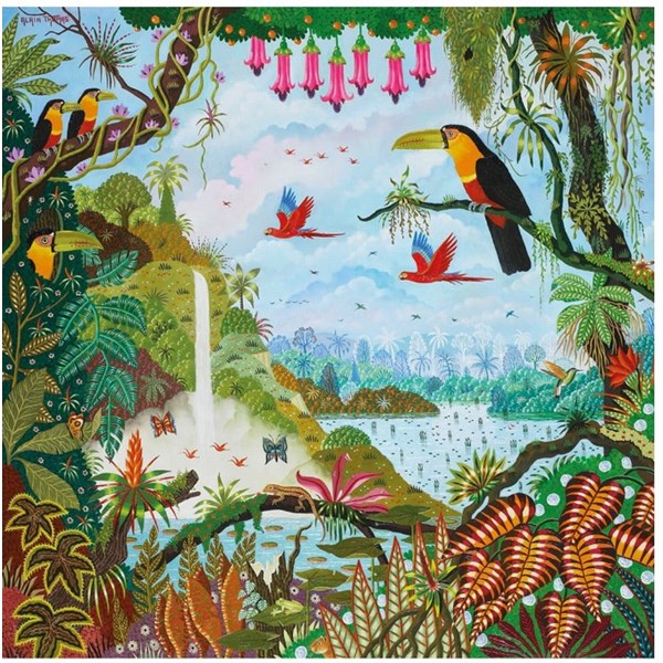 Puzzle Michele Wilson (Z88) - Alain Thomas: "Eden Garden" - 30 pezzi