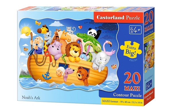 Castorland (C-02245) - "Noah's Ark" - 20 pezzi