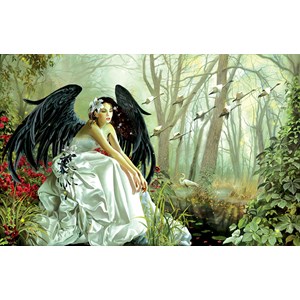 SunsOut (67671) - Nene Thomas: "Swan Song" - 1000 pezzi