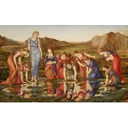 D-Toys (72733-1) - Edward Burne-Jones: "The Mirror of Venus, 1875" - 1000 pezzi