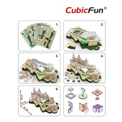Cubic Fun (MC232h) - "Castle of Hohenzollern" - 185 pezzi