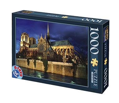 D-Toys (64301-NL08) - "Notre Dame Cathedral, Paris" - 1000 pezzi