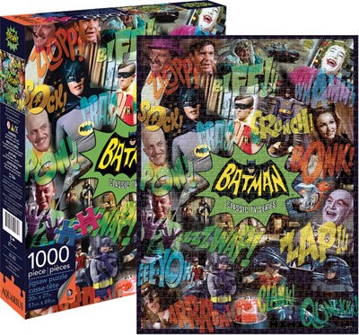 Aquarius (65242) - "Batman TV Collage (DC Comics)" - 1000 pezzi