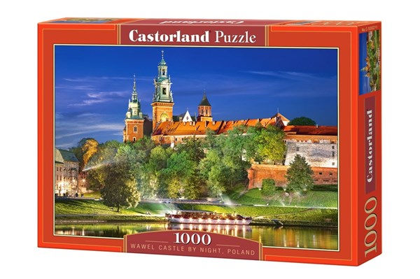 Castorland (C-103027) - "Poland, Krakow: Wawel Castle at Night" - 1000 pezzi