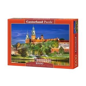 Castorland (C-103027) - "Poland, Krakow: Wawel Castle at Night" - 1000 pezzi