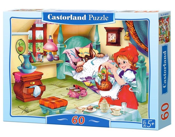 Castorland (B-06502) - "Red Riding Hood" - 60 pezzi