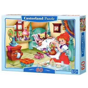 Castorland (B-06502) - "Red Riding Hood" - 60 pezzi