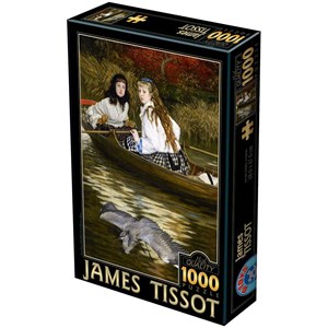 D-Toys (72771-1) - James Tissot: "On the Thames, A Heron" - 1000 pezzi