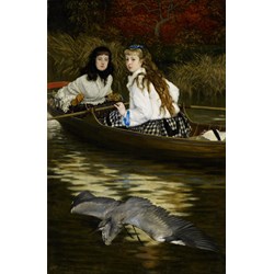 D-Toys (72771-1) - James Tissot: "On the Thames, A Heron" - 1000 pezzi