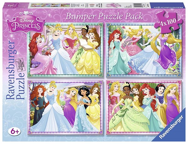 Ravensburger (07011) - "Disney Princess" - 100 pezzi