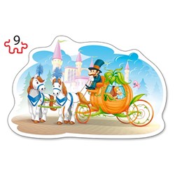 Castorland (B-020027) - "Cinderella" - 9 15 pezzi