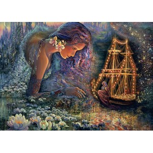 Grafika (T-00026) - Josephine Wall: "Star Ship" - 1000 pezzi