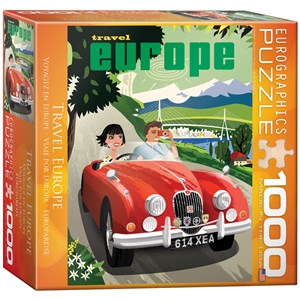 Eurographics (8000-1645) - "Travel Europe" - 1000 pezzi
