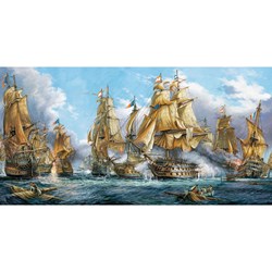 Castorland (C-400102) - "Naval Battle" - 4000 pezzi